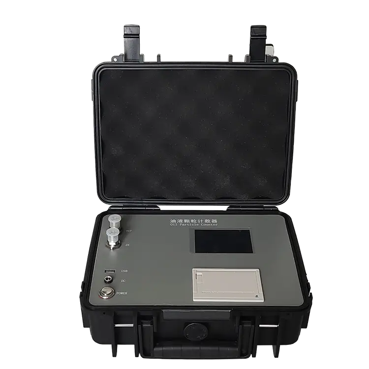 Mobilni nadzornik čistosti olja